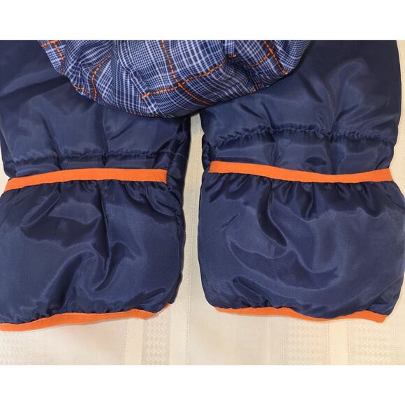 Baby Xtreme Blue Snowsuit 12 Months One Piece Snowmobile Suit Fleece Inner New - Picture 16 of 16